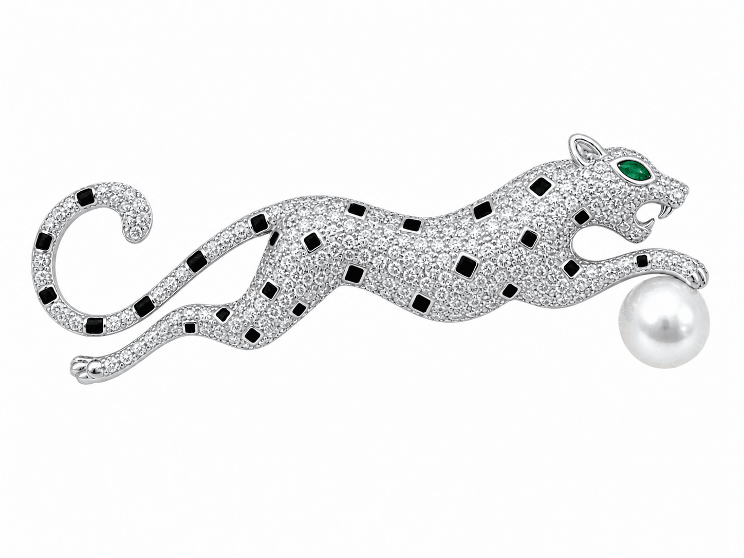 PANTHER WITH PEARL