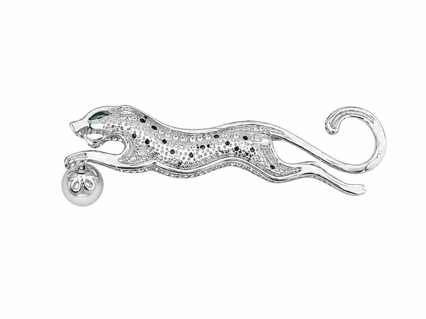 PANTHER WITH PEARL — alternate view